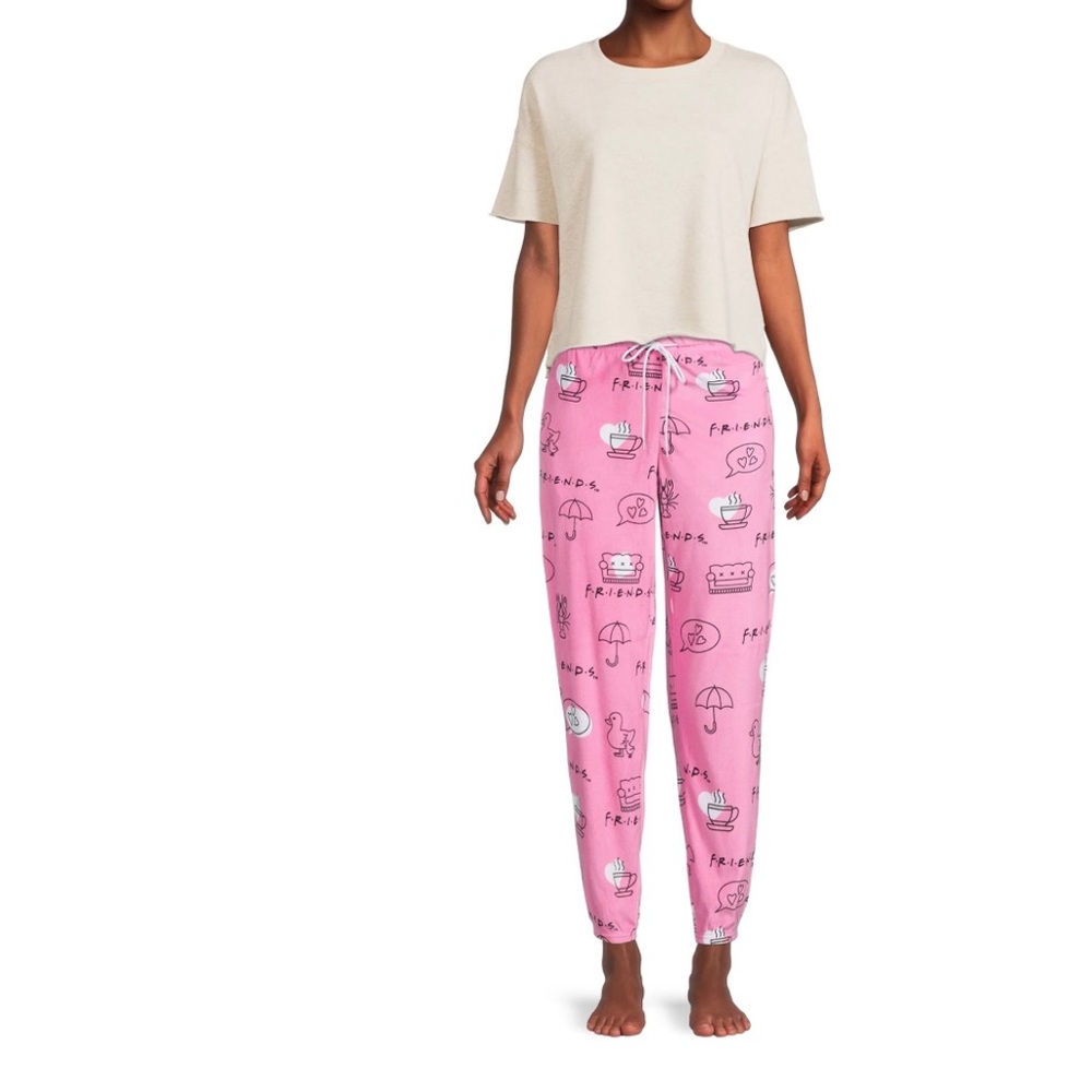 🔴 Friends Women's pajamas Joggers size 12/14